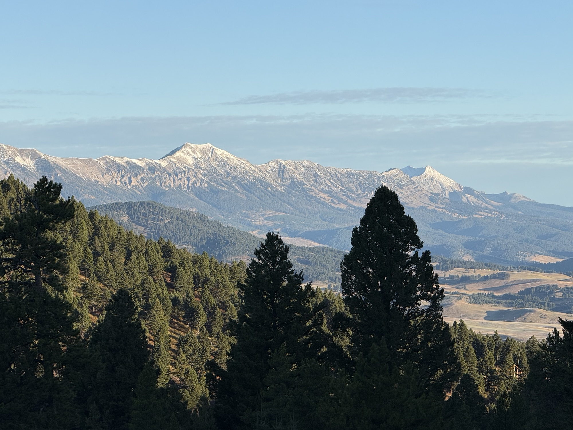 Fall is Beginning in the Southwest Montana Mountana